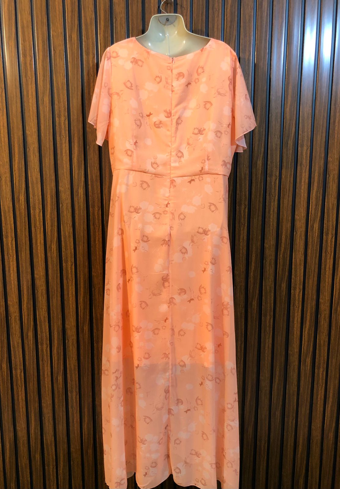 Chest 22  Length 60  Fabric Chiffon Western Branded Women’s Long Maxi Dress
