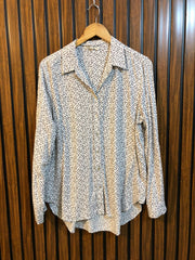 Chest 21  Length 27 To 29  Fabric Linen Fashionable Full Sleeve Top for Women