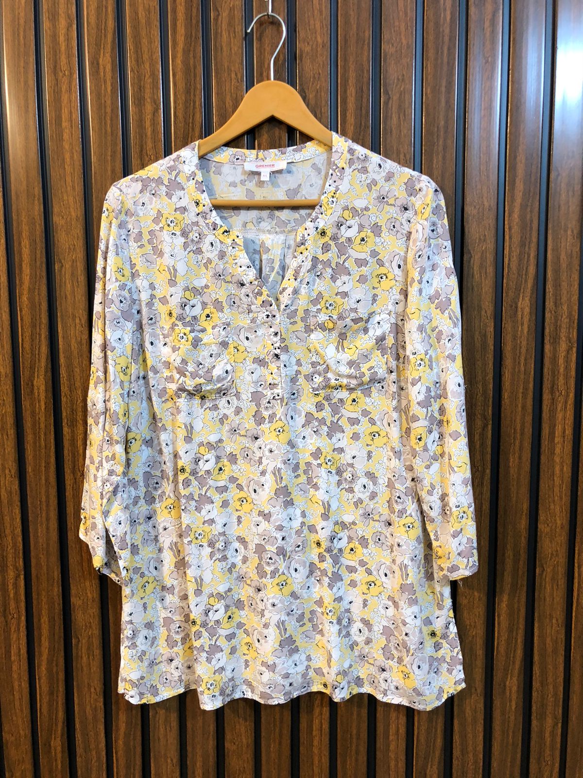 Chest 19  Length 27  Fabric Linen Chic Western Women’s Top Collection