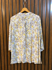 Chest 19  Length 27  Fabric Linen Chic Western Women’s Top Collection