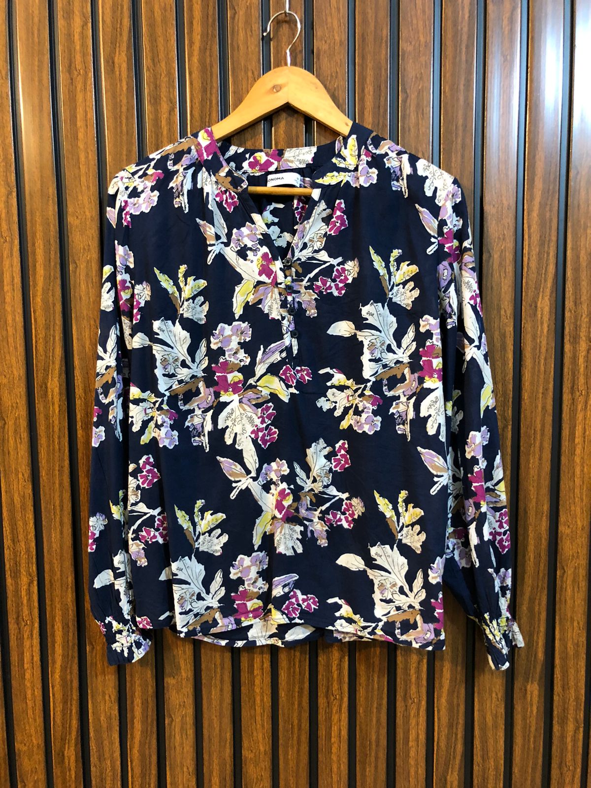 Chest 21  Length 24  Fabric Cotton Smart Look Women’s Full Sleeves Shirt