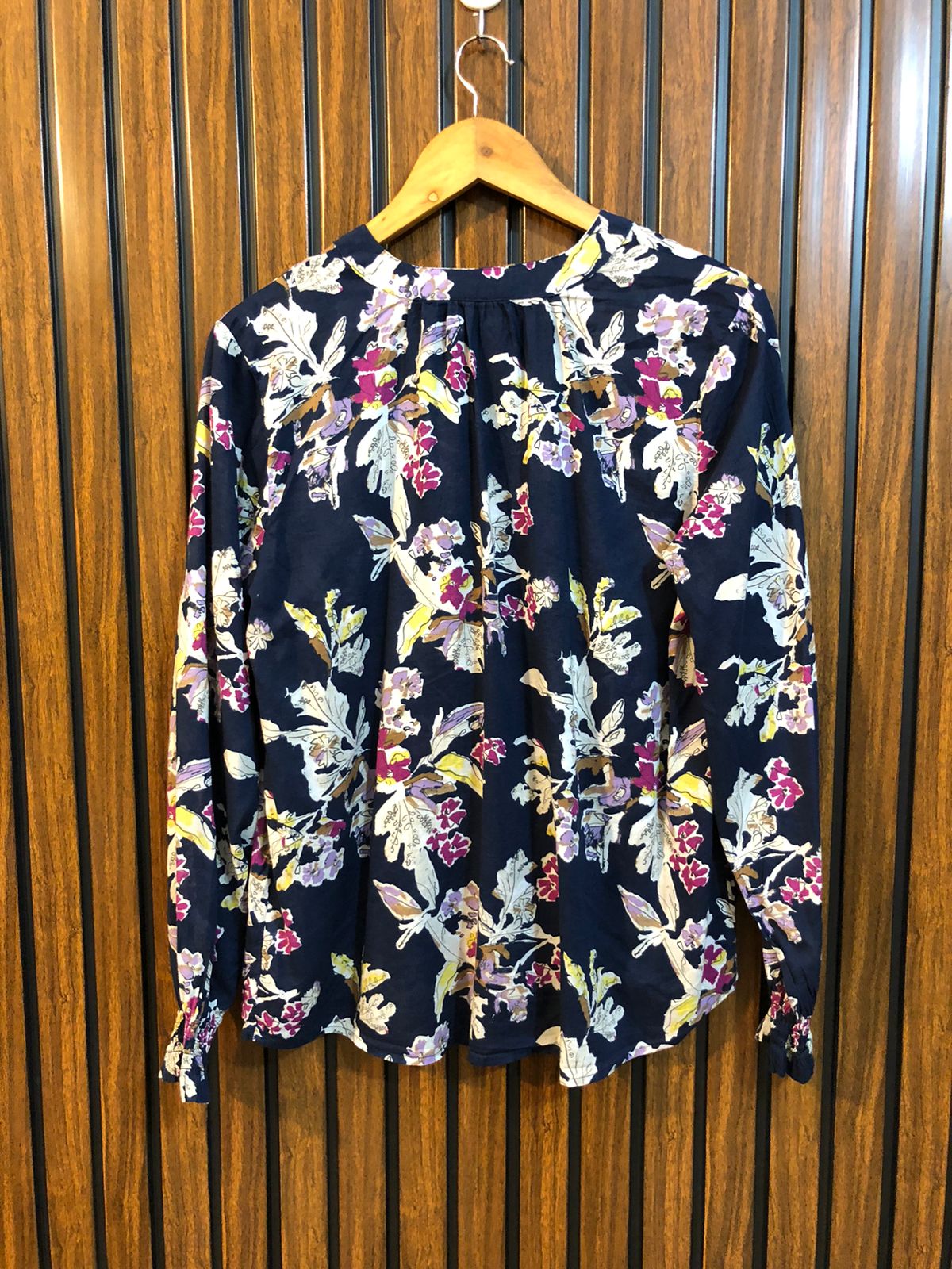 Chest 21  Length 24  Fabric Cotton Smart Look Women’s Full Sleeves Shirt