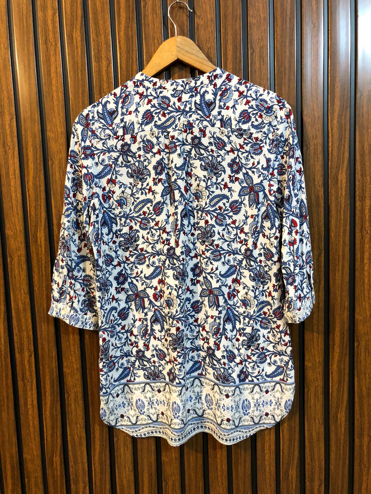 Chest 17  Length 27 To 29  Fabric Linen Stylish Casual Top for Women