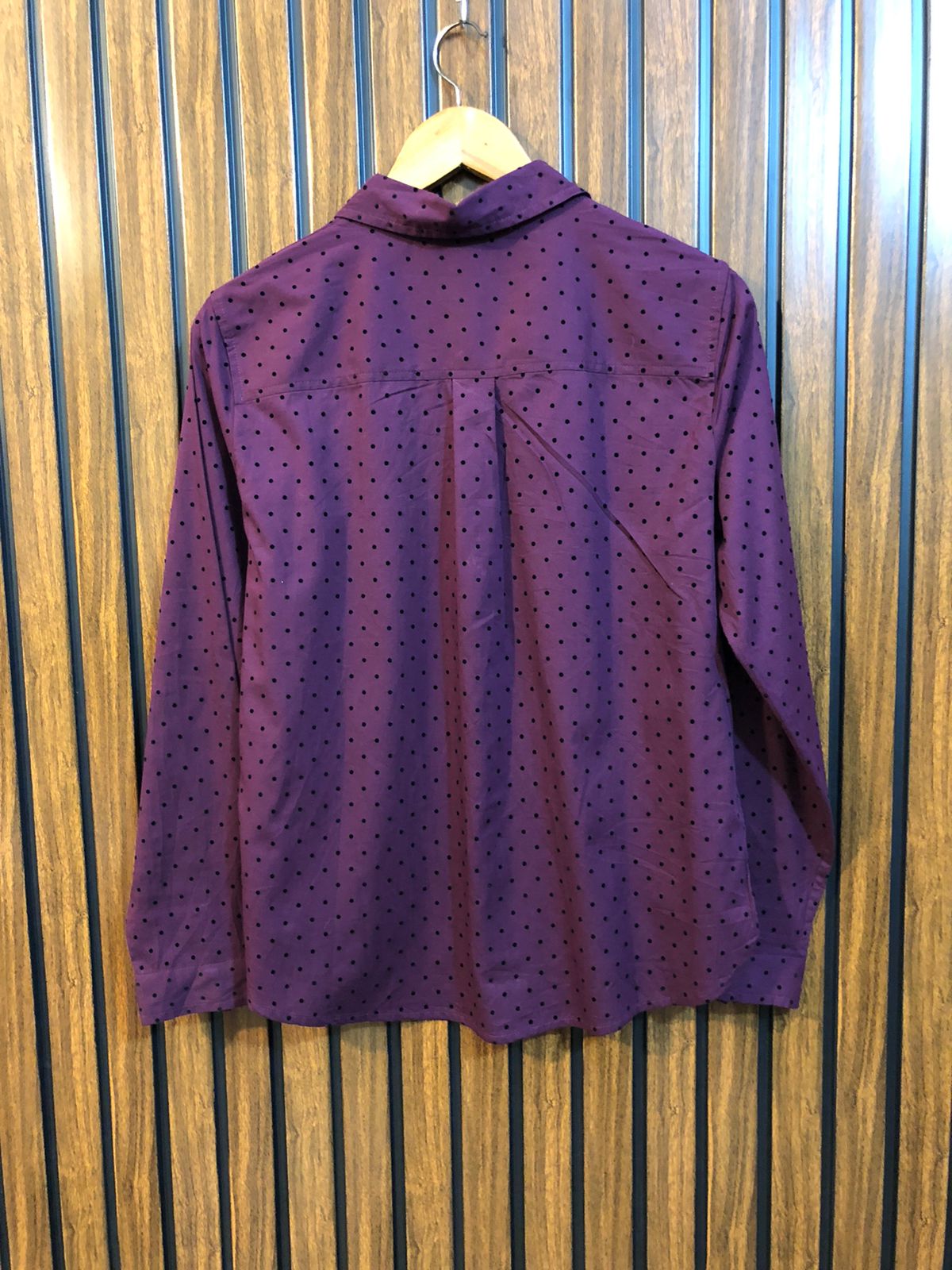 Chest 20  Length 23.5  Fabric Cotton Imported Ladies Full Sleeves Top