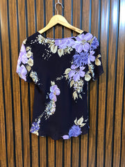 Chest 19  Lenght 24  Fabric chiffon Latest Women’s Crop Top Fashion