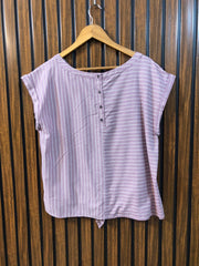 Chest 21  Lenght 21  Fabric cotton Stylish Women’s Half Sleeve Western Top