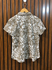 Chest 18  Lenght 23  Fabric cotton Imported Women’s Casual Half Sleeve Top