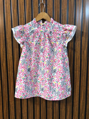 Chest 18  Lenght 21  fabric cotton silk Modern Ladies Half Sleeve Western Top