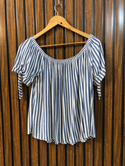 Chest 21  Lenght 18  fabric cotton Casual Western Half Sleeve Top For Girls