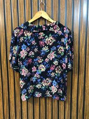 Chest 18  Lenght 21  fabric jorjet Fashion Western Wear Half Sleeve Top