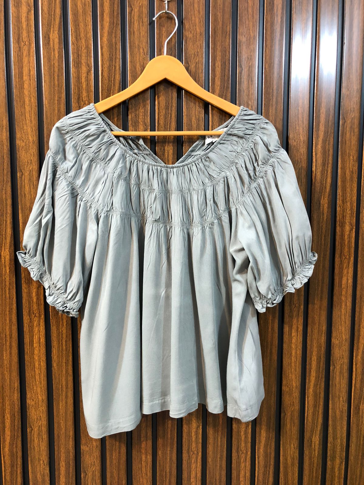 Chest 21  Lenght 23  fabric linen Smart Fit Women’s Half Sleeve Top