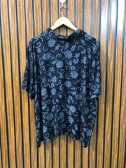 Chest 25  Lenght 26  Fabrc linen Summer Half Sleeve Tops For Women