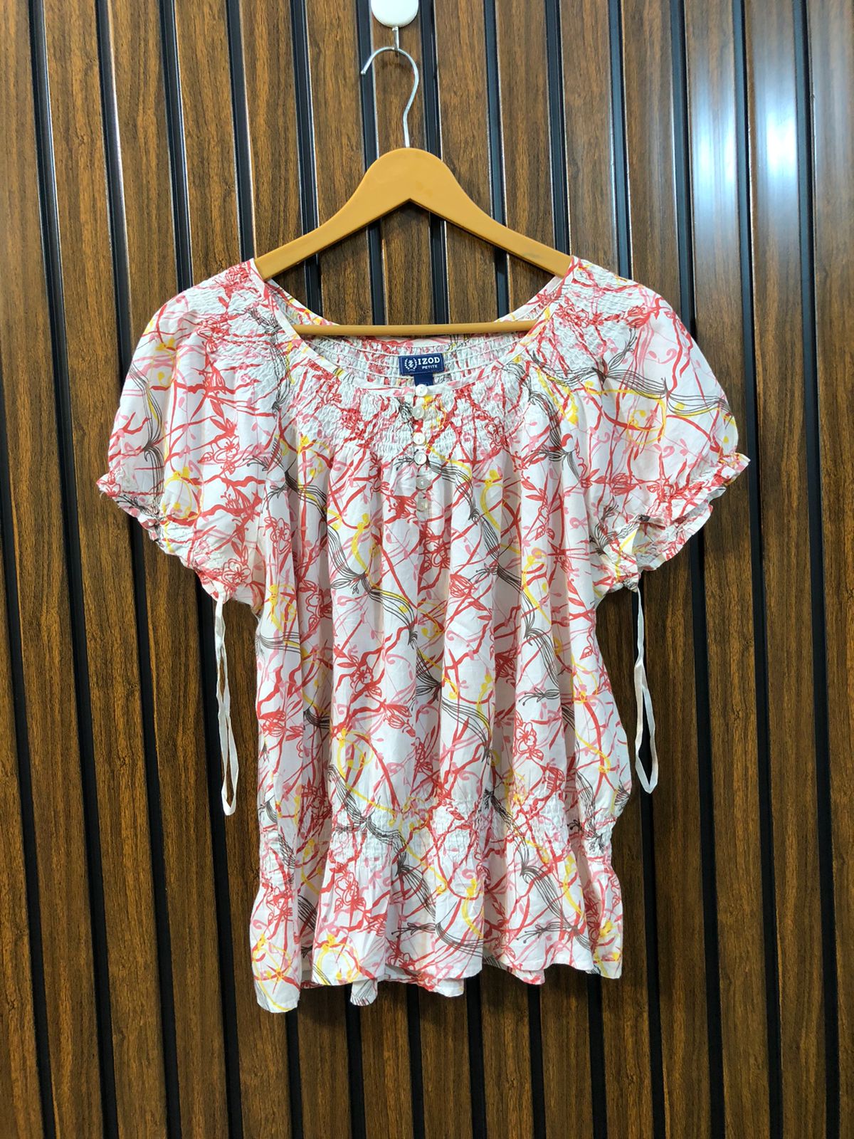 Chest 22  Lenght 22  Fabrc linen Western Branded Women’s Half Sleeve Tops