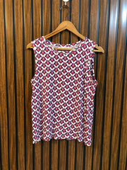 Chest 19  Lenght 23 Western Branded Women’s Sleeveless T-Shirts