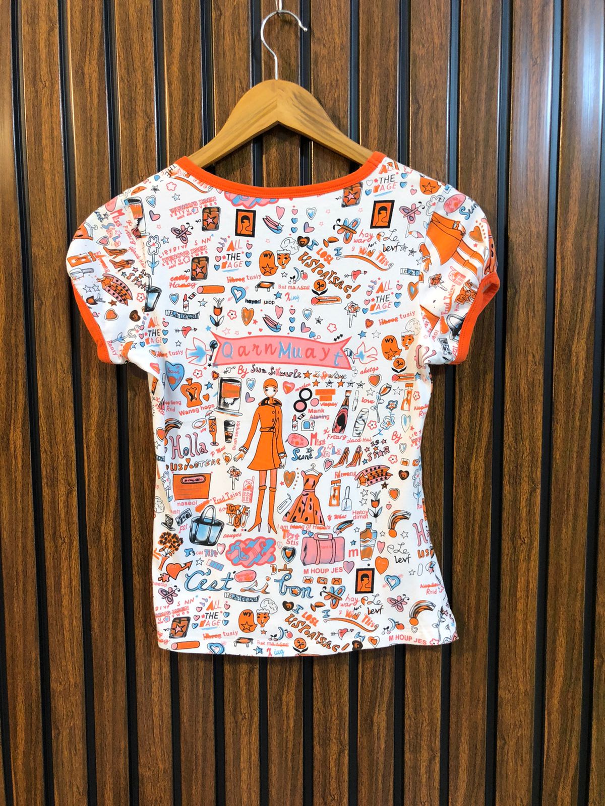 Chest 16  Lenght 20 Western Outfit Women Tee Collection