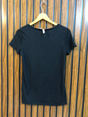 Chest 17  Lenght 24 Stylish Ladies Tee Fashion