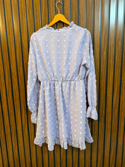Chest 18  Length 34  Fabric Chiffon Fashionable Long Tops For Girls