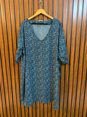 Chest 26 Bagy Style  Length 39  Fabric Chiffon Ladies Western Wear Long Tops