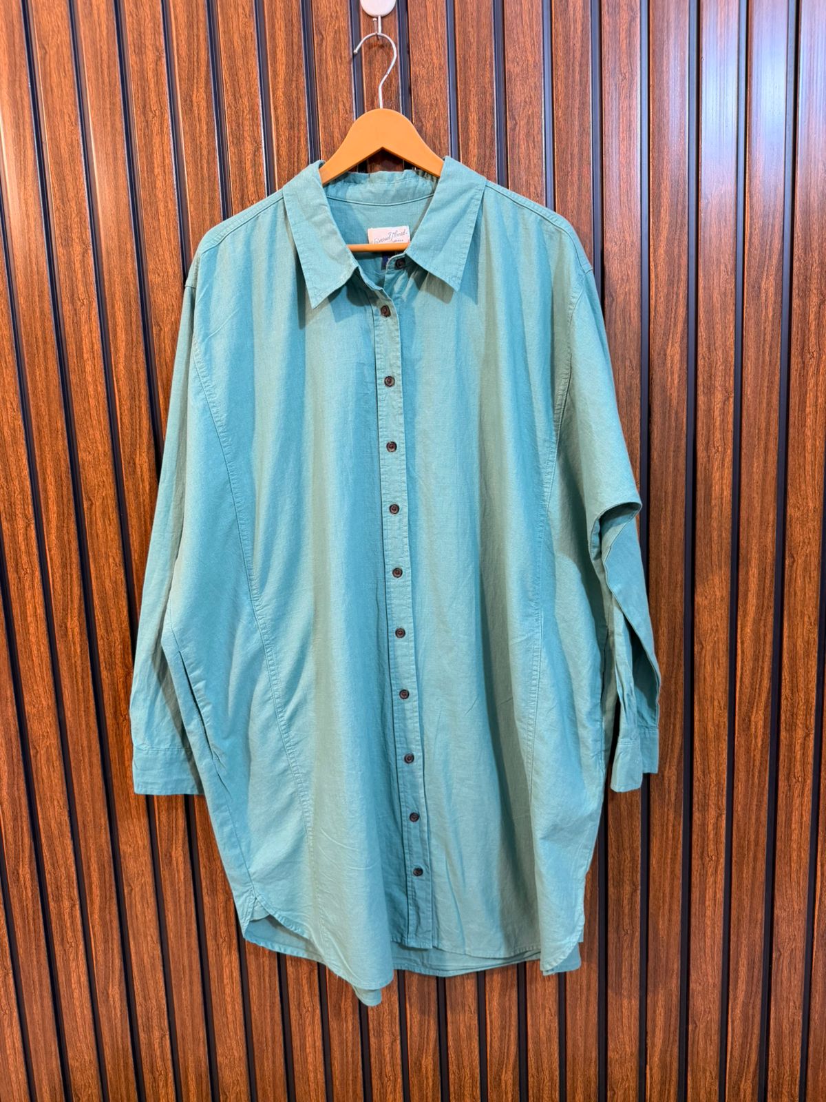 Chest XXl Bagy Style  Length 36  Fabric Cotton Modern Long Tops For Women