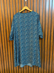 Chest 26 Bagy Style  Length 39  Fabric Chiffon Ladies Western Wear Long Tops