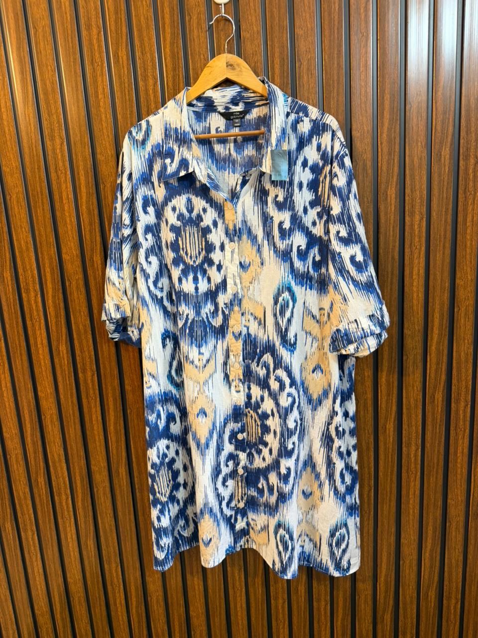 Chest 26  Length 39  Fabric Cotton Women’s Fashion Long Tops Store