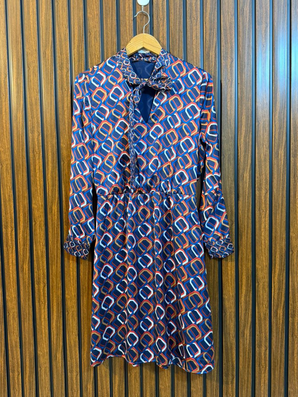 Chest 17  Length 37 To 38  Fabric Silk Latest Women’s Long Tops Design