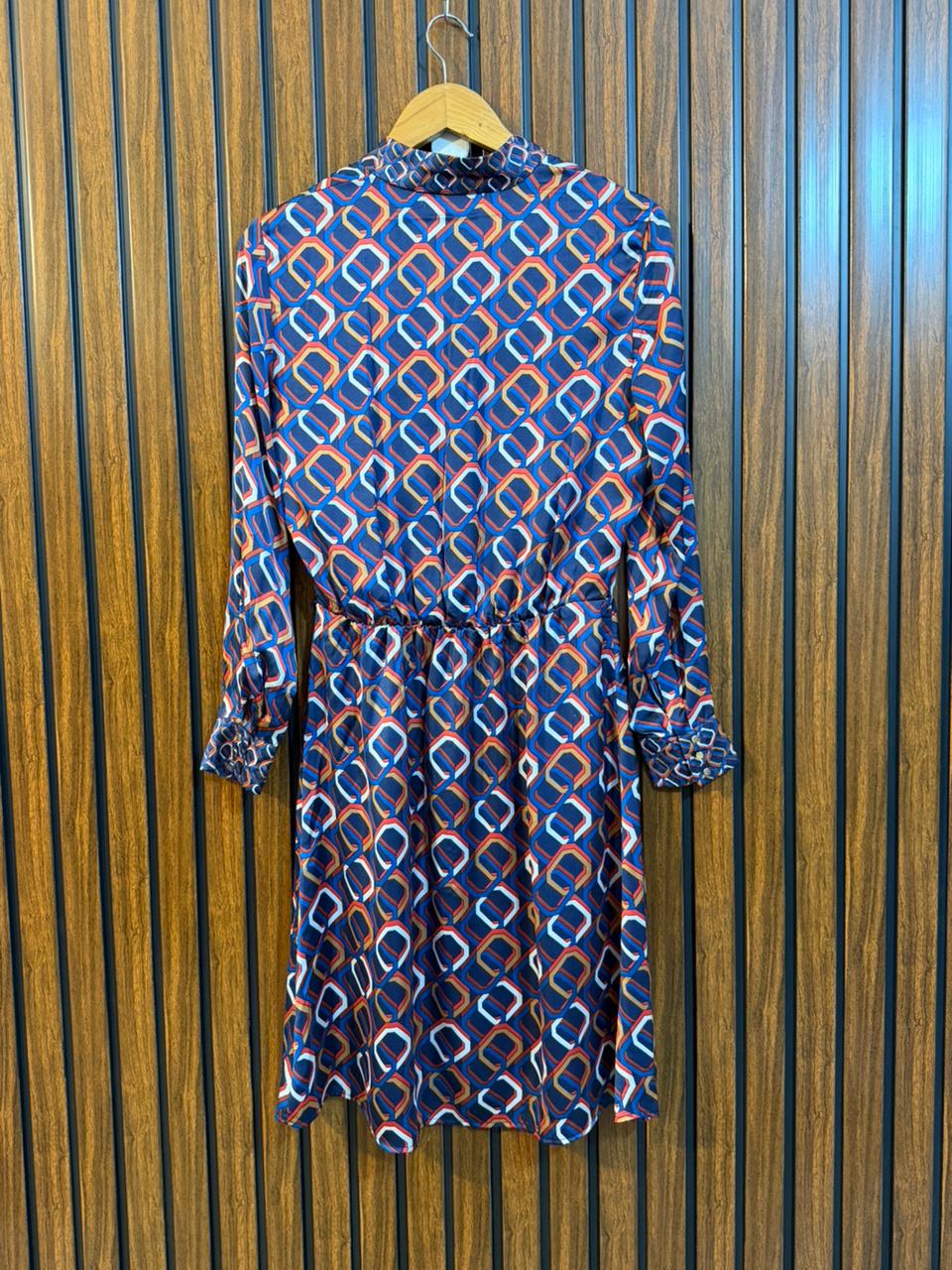 Chest 17  Length 37 To 38  Fabric Silk Latest Women’s Long Tops Design