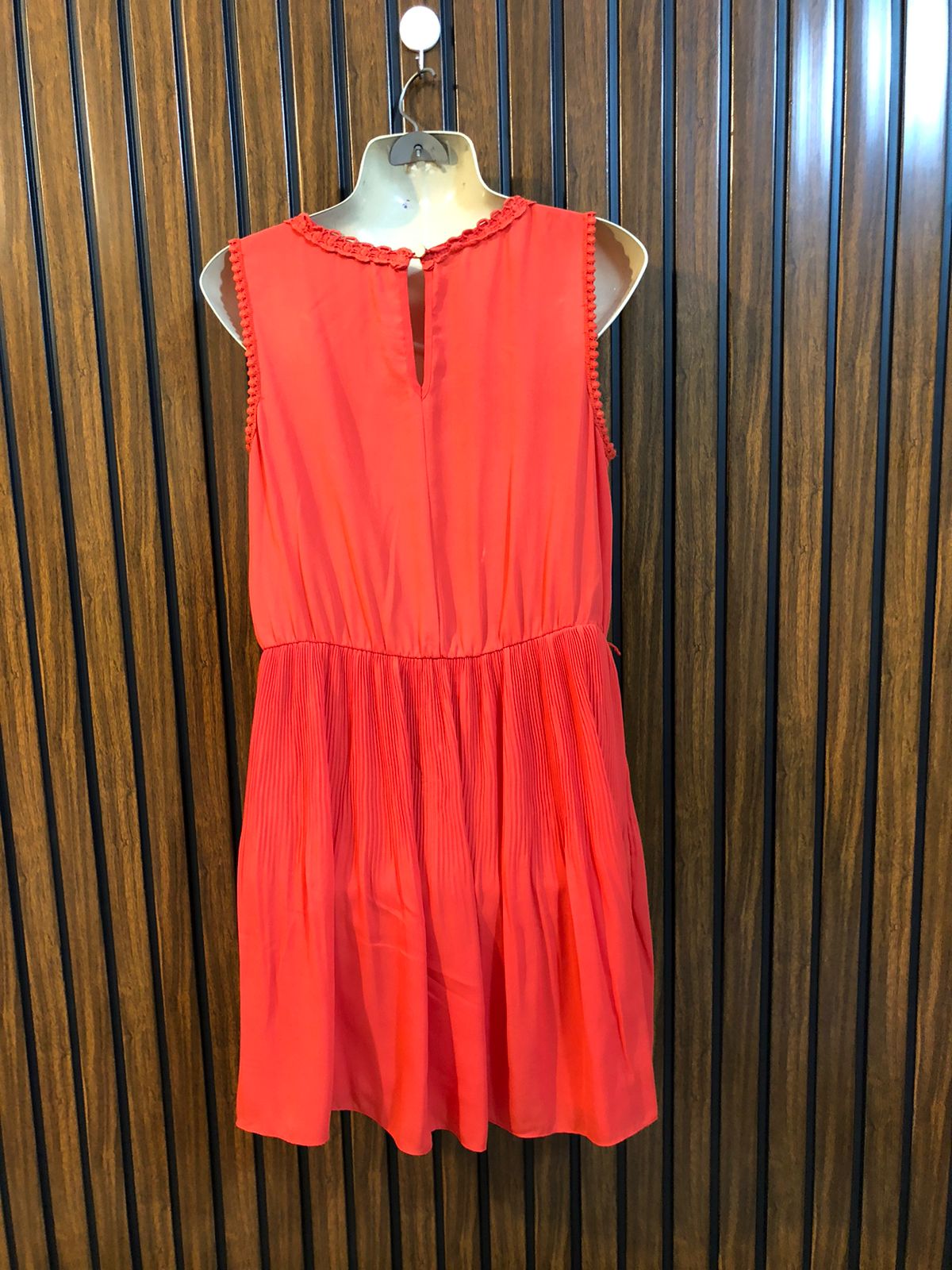 Chest 18  Length 33  Fabric Chiffon Women's Elegant Mini Dress