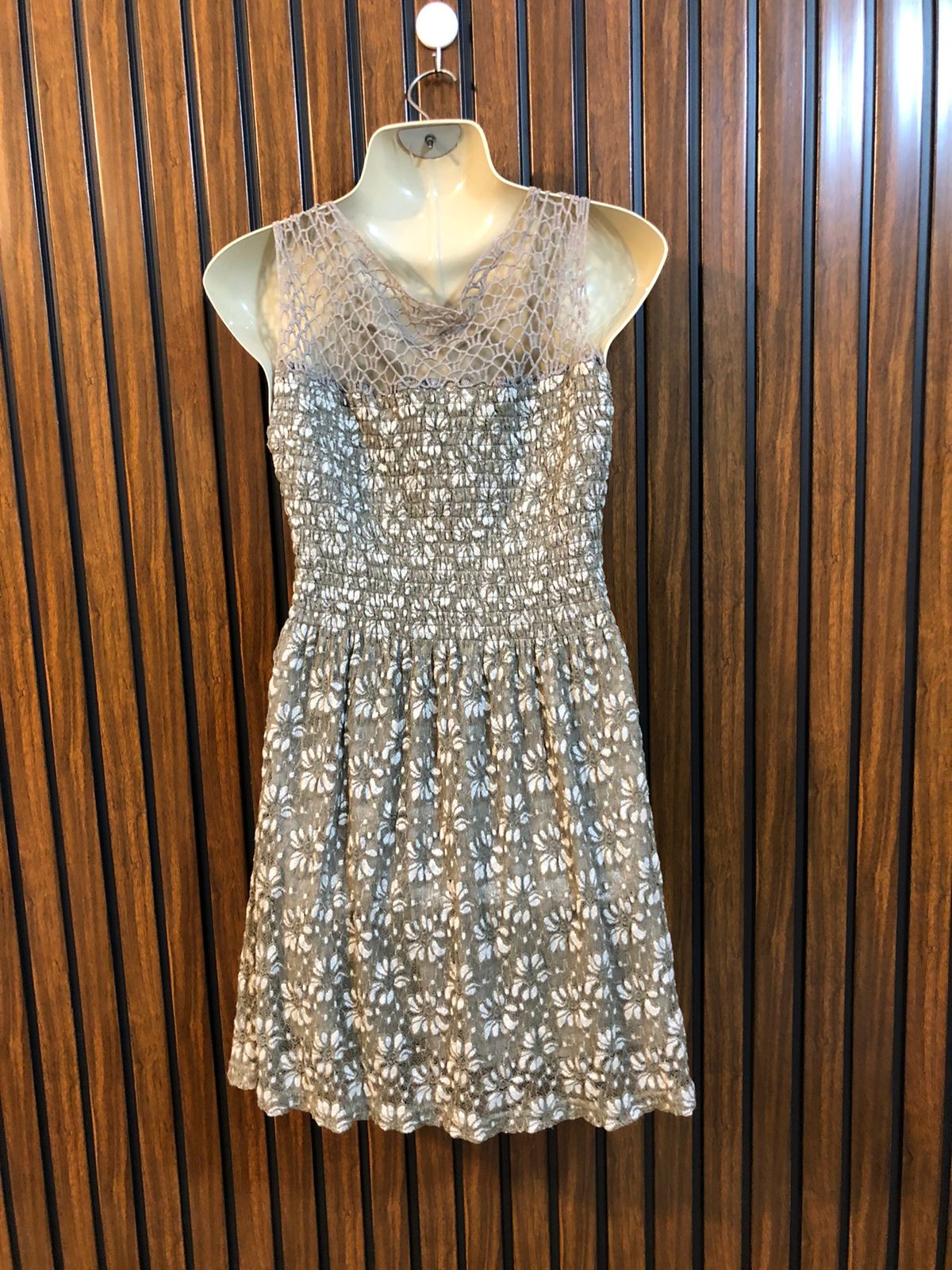 Chest 19  Length 31  Fabric Net Jersey Classy Party Wear Mini Dress