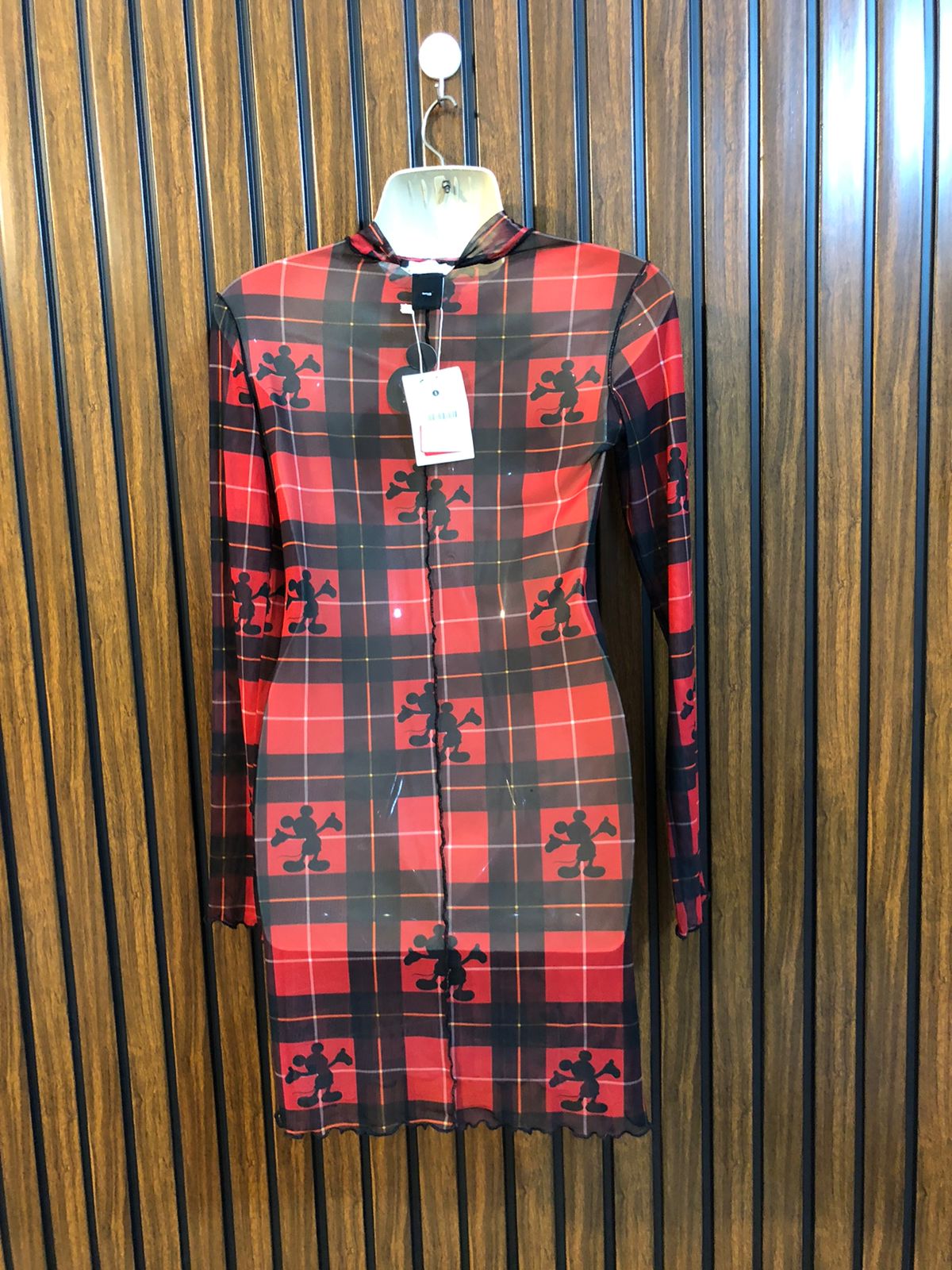 Chest 19  Length 30  Fabric Net Western Fashion Mini Dress for Women