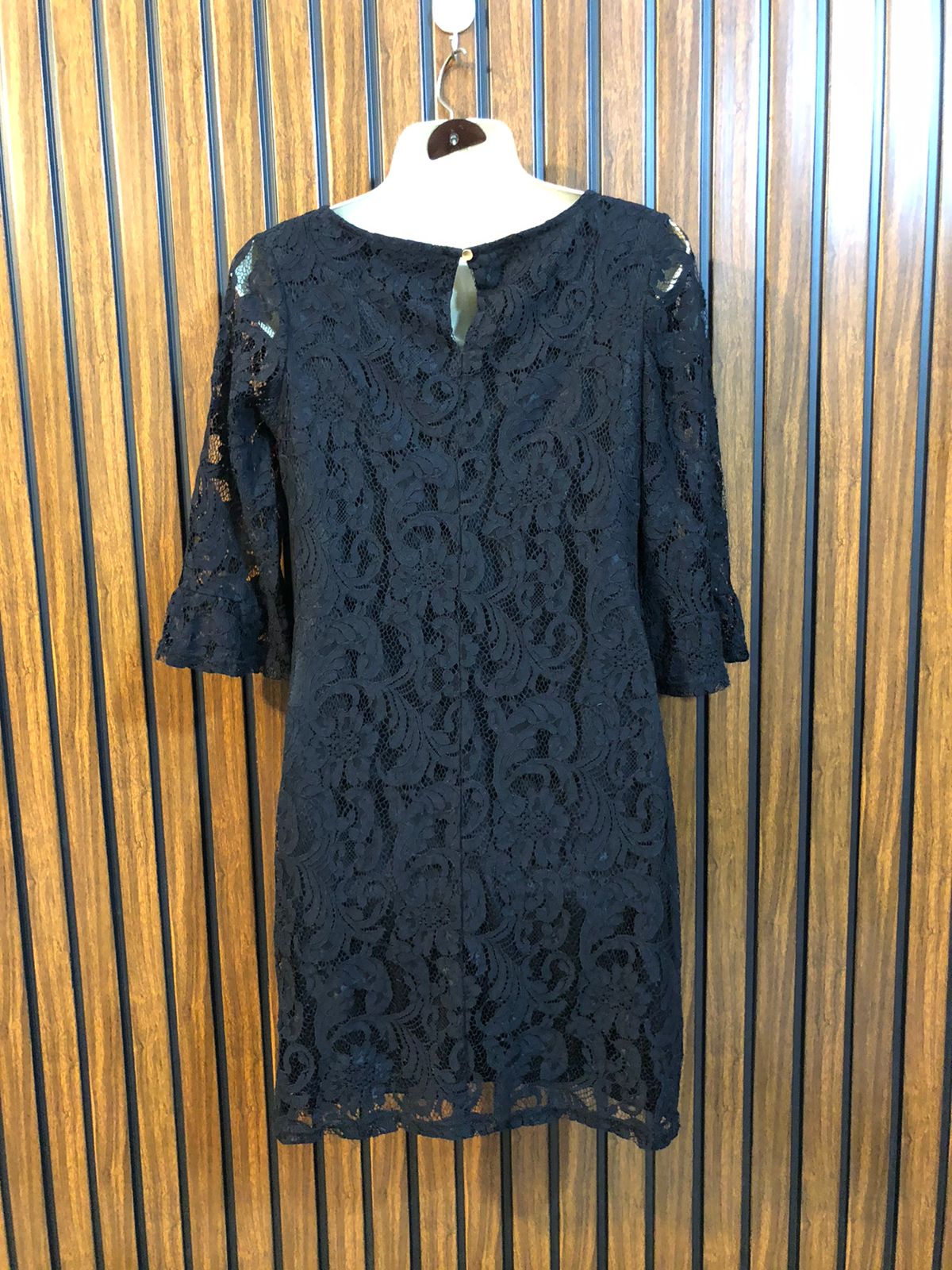 Chest 18  Length 32  Fabric Net Stylish Short Dress for Women