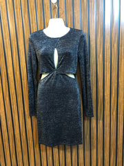 Chest 19  Length 33  Fabric Silk Jersey Trendy Western Mini Dresses for Women