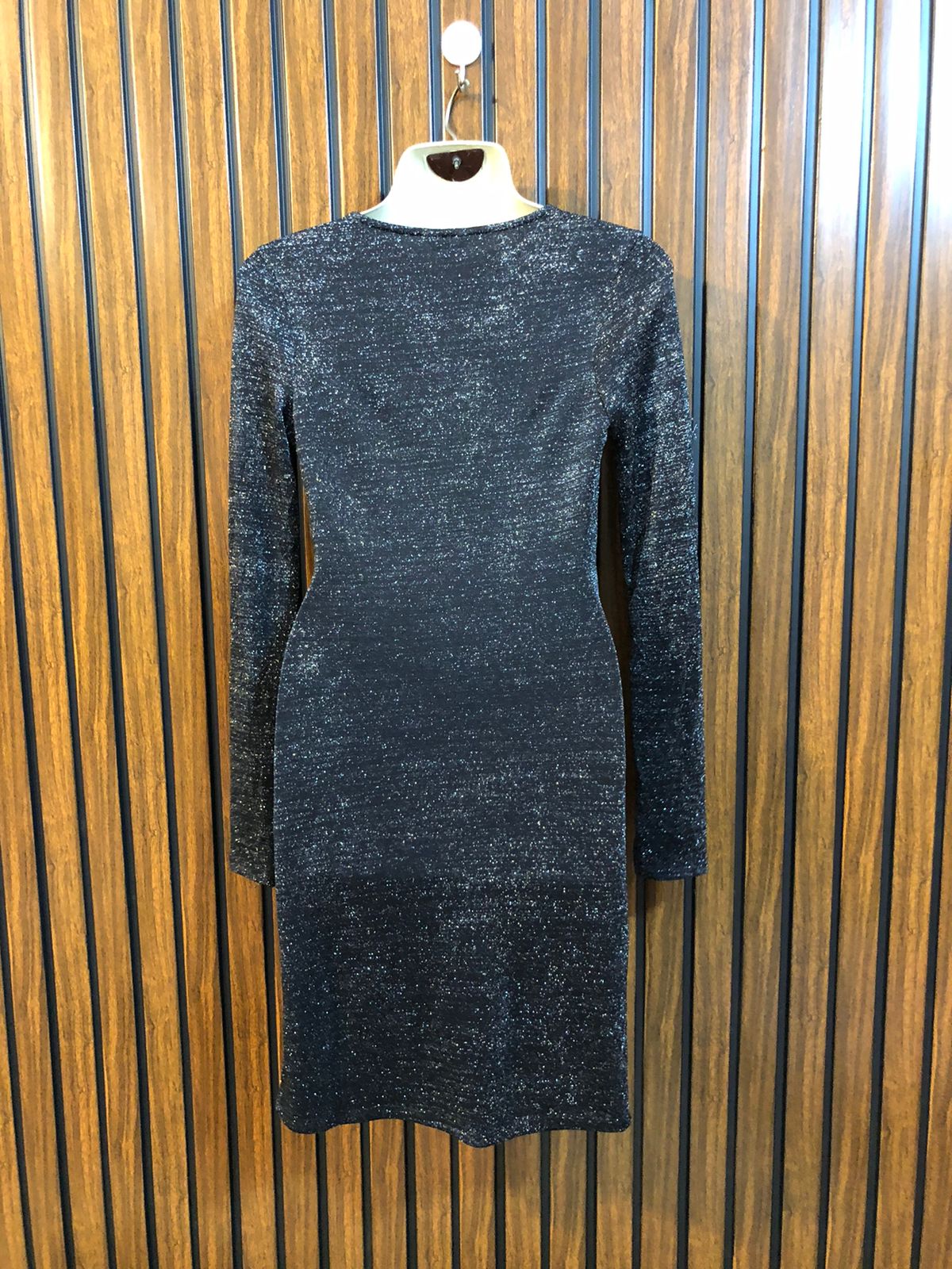 Chest 19  Length 33  Fabric Silk Jersey Trendy Western Mini Dresses for Women