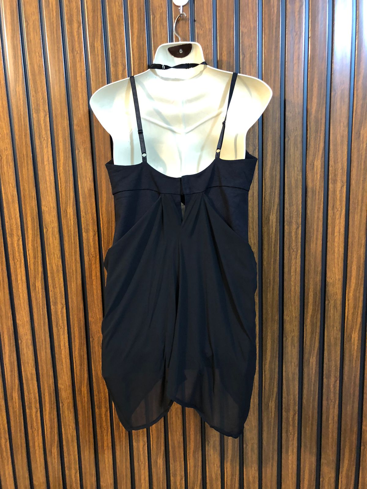 Chest 19  Length 28  Fabric Chiffon and Silk Jersey Latest Women’s Mini Dress Designs