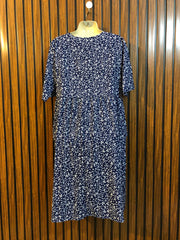 Chest 18  Length 39  Fabric Silk Trendy Western Maxi Dresses for Women