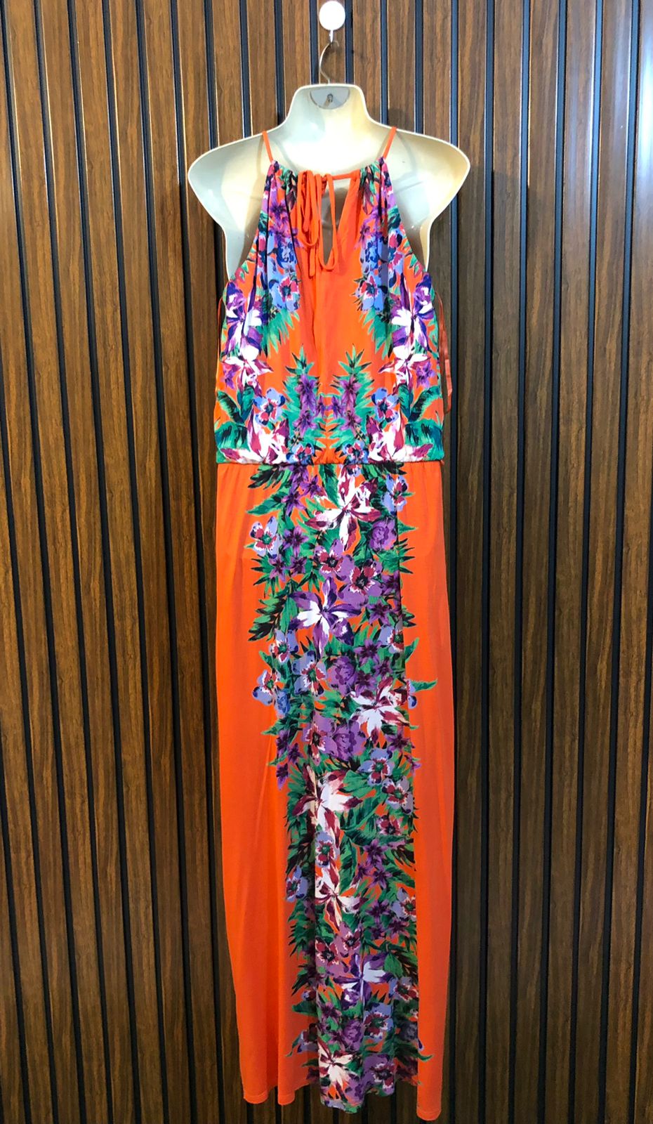 Chest 21  Length 57  Fabric Jersey Imported Women's Long Maxi Dress