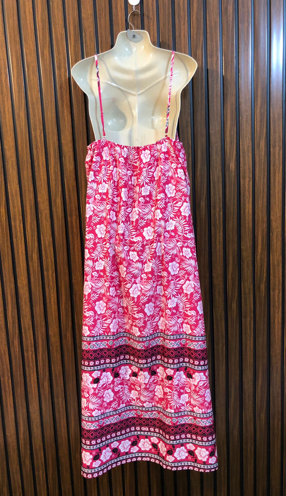 Chest 21  Length 53  Fabric silk Fashion Forward Women's Long Maxi