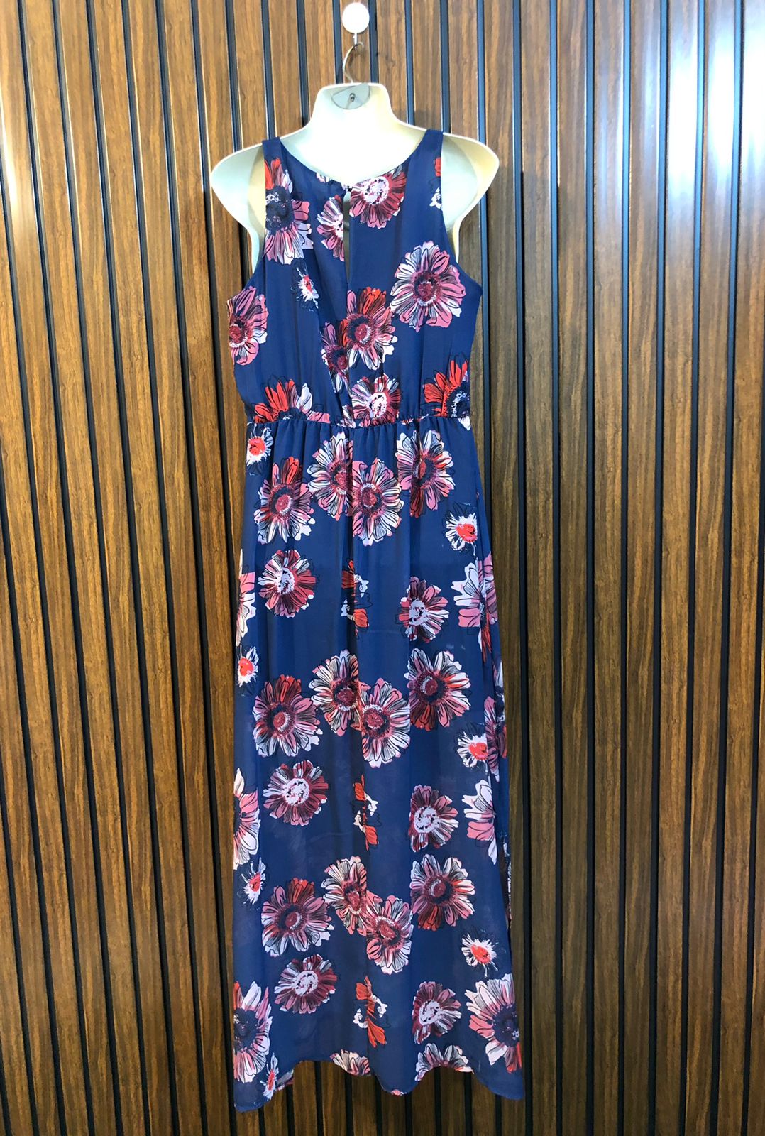Chest 21  Length 53  Fabric chiffon Imported Fashion Maxi Dresses for Women