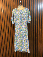 Chest 2xl to 3xl  Length 47  Fabric silk Women's Trendy Full Length Maxi