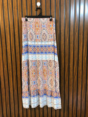 Waist 32 to 34  Lenght 40  Fabric linen Women's Premium Quality Skirt