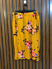Waist 34  Length 27  Fabric Cotton Women's Everyday Skirt