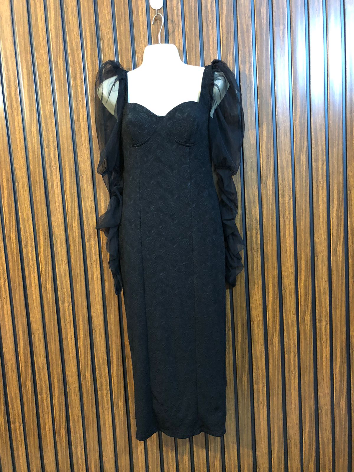 Chest 17  Length 44  Fabric Silk Jersey Women's Elegant Long Maxi