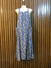 Chest 18  Length 48  Fabric Linen Women's Trendy Long Maxi