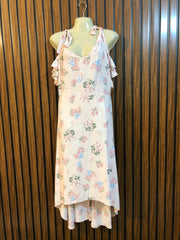Chest 18  Length 39 To 46  Fabric Silk Women's Imported Maxi Dress
