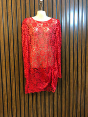 Chest 21  Length 34  Fabric Net Branded Women's Mini Party Dress