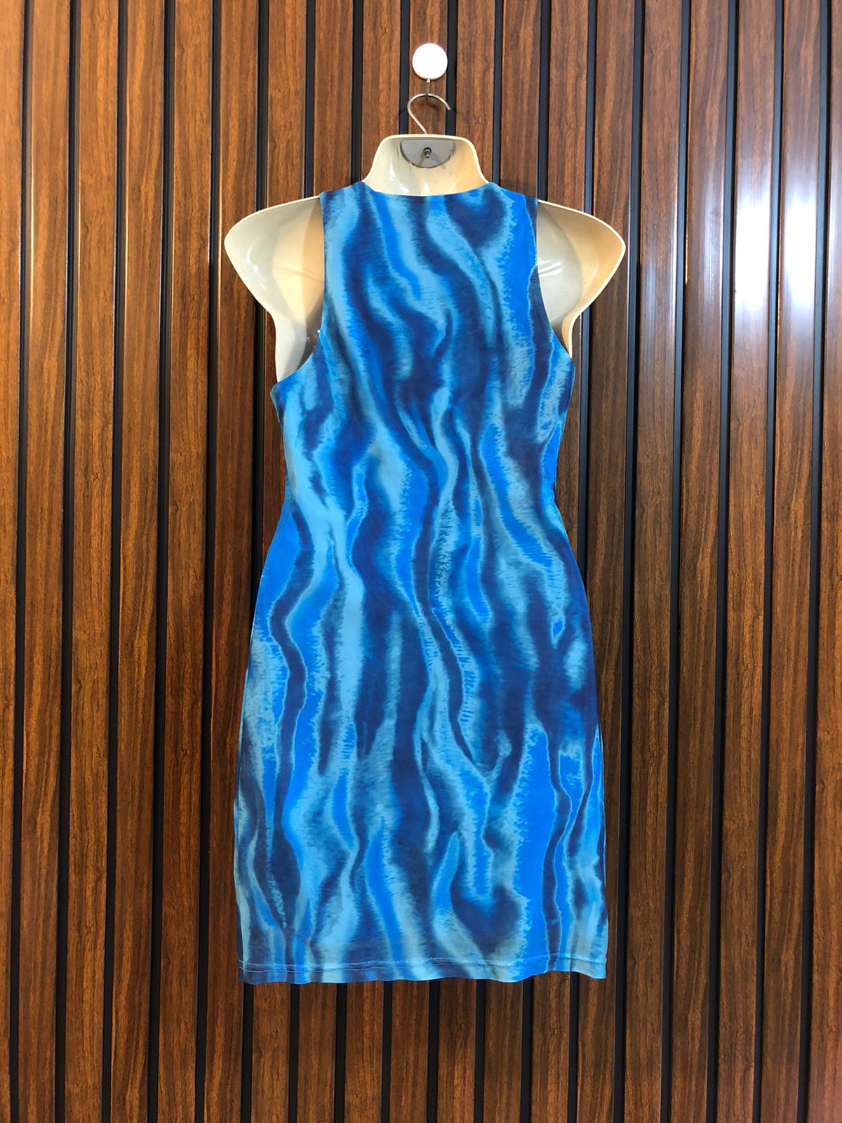 Chest 18  Length 30  Fabric Net Ladies Party Wear Mini Dress