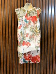Chest 22  Length 32  Fabric Net Jersey Women's Special Occasion Mini Dress