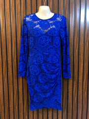 Chest 18  Length 37  Fabric Net Branded Mini Dress for Women