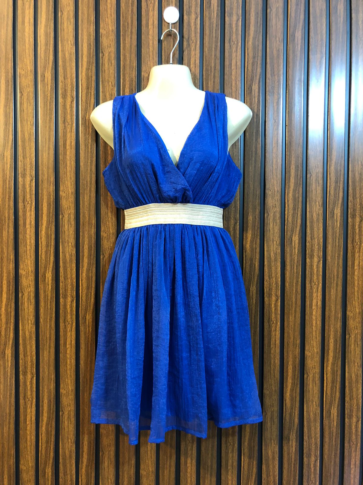 Chest 19  Length 31  Fabric Silk Branded Women's Evening Dress