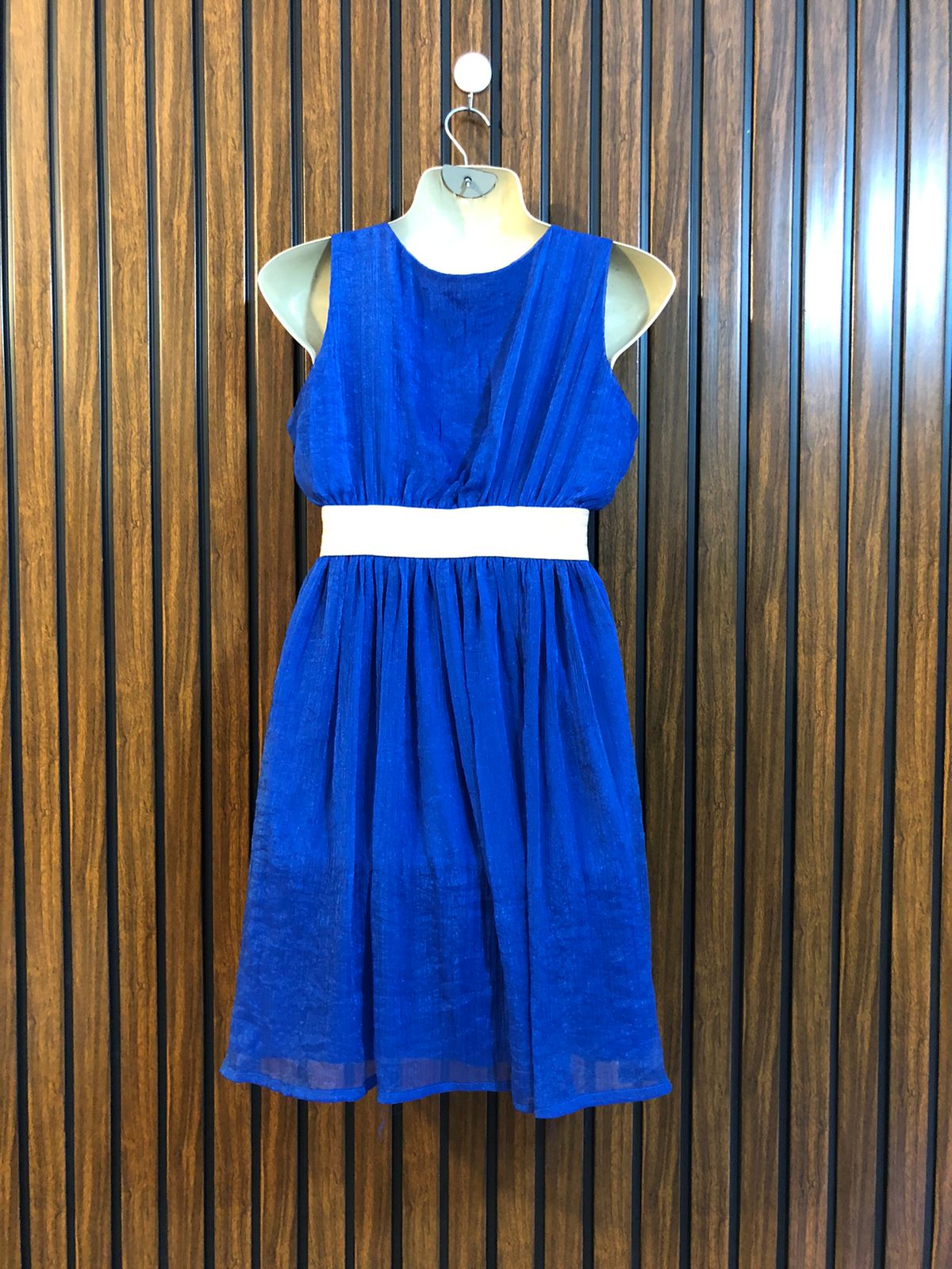 Chest 19  Length 31  Fabric Silk Branded Women's Evening Dress